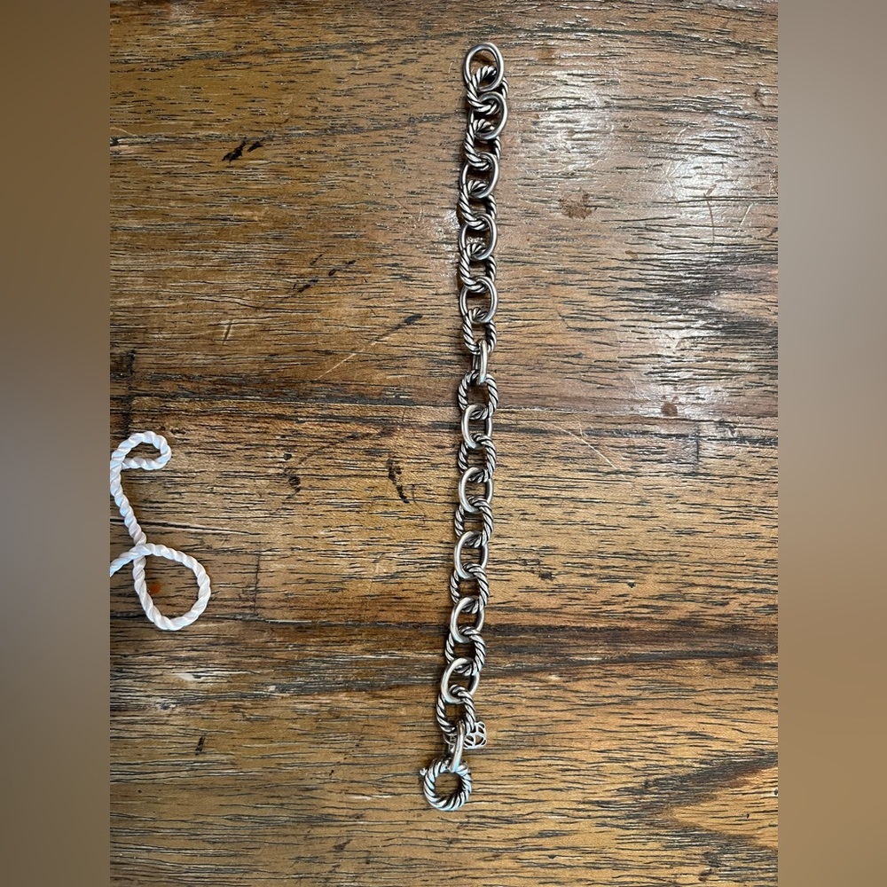 David Yurman Chain Link Oval Bracelet
